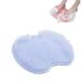 Yodaoli Shower Foot & Back Scrubber Massage Pad Shower Foot Massager Scrubber Mat-With Non Slip Suction Cup Silicone Foot Massager and Scrubber for Shower (Blue)