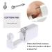 YZWDTGS Nose Piercing Gun Kit - 2 Pack Self-Disposable Tool for Safe Nose & Cartilage Piercing - Includes Nose Stud Jewelry - Buy Online on GoSupps.com