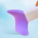 Stencils Mascara Eyelash Shield Tool Multifunctional Eyelash Eyeshadow Auxiliary Guard Pads Reusable Silicone Applicator Guard for Women Beginners (Purple) - Buy Online on GoSupps.com