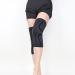 Sports knee pads knee compression sleeves for relieving pain and arthritis used for running and aerobic exercise (2 Black Large (Large)
