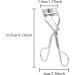 Eyelash Curler Silver White Metal Stainless Steel Eye Lashes Curlers - Buy Online on GoSupps.com