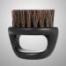 Round Grip Razor Brush (Black) - Premium Shaving Brush for Effortless Lathering | International Shipping Available - Buy Online on GoSupps.com