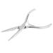 MagiDeal hair extension pliers for removing bonding keratin extensions real hair strands micro ring multifunctional tool