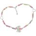 Oralgos Colorful Pearl Necklace for Women | Adjustable Bohemian Collar | Perfect Party Accessory - Buy Online on GoSupps.com