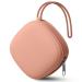 Aolso Dummy Holder Case Silicone Dummy Holder Case Baby Dummy Holder Case Square Pacifier Holder Case Portable Soother Pods for Baby Baby Pacifier Case for Travel Home (Bean Paste)