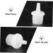 Veemoon 20pi ces Remplacements Flacons Cils Extensions Anti-bouchon Transparent Goulot Standard Usage Familiar Professionnel - Buy Online on GoSupps.com