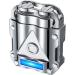 Buy Multifunctional Mini USB Rechargeable Lighter - Portable Novelty Lighter & Beard Shaver Gift for Men - Space Gray - Buy Online on GoSupps.com