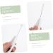 Button Hook Helper 2pcs Clothes Wearing Button Hook Dressing Assistance Tool Button Pulling Wearing Tool Fixed Button Hook 15.5X3X1.5CM White - Buy Online on GoSupps.com
