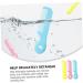 Baby Comb Set (3 Pieces) - Gentle Hair Brush & Comb for Toddlers - Blue Pink Yellow - Safe Newborn Toiletries - Buy Online on GoSupps.com
