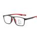 LILLIE Reading Glasses for Men Women Multifocus TR sports glasses Eyeglasses Progressive Blue Light Blocking Readers 3.5x Red