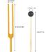 Widened Tuning Fork Thickening Designs Sturdy Sound Vibration Class for Teaching Home Physics Experiments - Buy Online on GoSupps.com