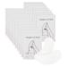 100 Pair Lint Free Hydrogel Eye Gel Patch Makeup Lash Lift Tools Under Eye Patch Pads for Eyelash Extension