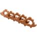 Wendysun 3pcs Cartoon Dinosaur Shaped Wood Teether Set for Baby Teething - Natural Beech Teething Toy and DIY Pendant - Buy Online on GoSupps.com