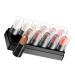 DOITOOL 12pcs 12 Shadow Box Eyeshadow Stick Metallic Crayons Eyeshadow Pencil Brightening Stick