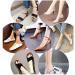 Soleful Solutions High Heel Metatarsal Pads & Invisible Toe Socks (5Pairs Beige) - Buy Online on GoSupps.com