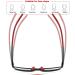 Progressive Multifocus Reading Glasses for Men Women Flexible Sports Glasses Anti blue Light Computer Readers(Couleur:Clear Grandeur:1.0x) - Buy Online on GoSupps.com