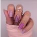 Zaubern gel4Home Nail Foils - 16 Purple Rules Nail Wraps for Stunning Manicures | International Shipping Available - Buy Online on GoSupps.com