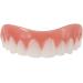 Fake Teeth Comfort Fit Flex, Cosmetic Teeth, Comfortable Upper Veneer, Protect Your Teeth and Regain Confident Smile 1 Pcs