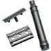 Qutsvosh Metal Double Razor - Premium Navalha Razor Knife for Effortless Shaving & Cord Removal - Buy Online on GoSupps.com
