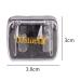Buy Blue Makeup Pencil Sharpeners - Dual Hole Lip Liner & Eyeliner Sharpener for Perfect Precision - Buy Online on GoSupps.com