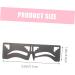 FOMIYES 10 Pcs Eyebrow Ruler Eyebrow Shaping Template Tool T Ruler Brow Template Eyebrow Shape Guide Ruler - Buy Online on GoSupps.com