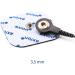 2 Long Back Electrodes for TENS & EMS Devices | Compatible with Sanitas & Beurer | Ideal for Lumbago | Reusable Certified Medical Device - Axion - Buy Online on GoSupps.com