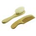 FOMIYES 2pcs Toddler Cleaning Set Infant Grooming Kit Newborn Styling Hair Brush Kids Bath Set Detangles Knots Hair Comb Toddler Play Set Shower Brush for Baby Bathing Brush Massage Brush