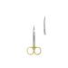 Fly Tying Hair Scissors 4.5 Inch Gold - Curved