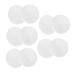 LIFKOME 5 Pairs Denture Teeth Clear Pumps for Heels Shoe Pads Antislip Pad Insoles Sandal Toe Cushion Half Insole Toe Guard Foot Shoes Toe Cover 's Slippers Herringbone