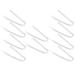 10pcs Hearing Aid Type R BTE Earmold Universal Hearing Aid Tubes Flexible NHS Tubes Tubing Replacement3.6x2.0mm 0.14x0.8in (3.3 * 2.0mm) 3.3*2.0mm