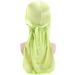 Durag and Bonnet Set - 2pcs Satin Long Tail Doo Rag & Elastic Sleep Cap - Solid Gray Color - One Size - International Shipping Available - Buy Online on GoSupps.com