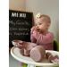 PandaEar Silicone Baby Plate with Suction + Sippy Cup + Feeding Spoon Fork Set - Crab Pink | Toddler Led Weaning Items - Buy Online on GoSupps.com