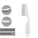 Metal Nit Comb with Long Handle for Head Lice Removal - Fine Tooth Nit Comb for Adults, Kids, and Pets - White - Buy Online on GoSupps.com