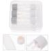 Buy Solustre 3-Piece Cardboard Contact Lens Holder Set - Eye Care Organizer Clear ABS Plastic Lens Storage Container - Perfect for Tweezers Kits & Supplies - Buy Online on GoSupps.com