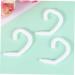 Healeved 60 STK Face Cover Hooks for Headphones - Anti-Strangulation Mask Hooks Clothes Rack Hearing Protection White 4.8x3.3cm 3PCS - International Shipping - Buy Online on GoSupps.com