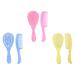 Healifty Toddler 3 Sets Blue Infant Brush Random Plastic and Care Bathing for Toddlers Gift Baby Shampoo Kids Registry Shower Creative Color Head Tool/Newborns Grip Cap Yellow 6pcs/ As Shown 12x4.5cm