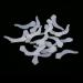 10 Pairs Silicone Eyeglasses Grip - Anti-Slip Temple Holder - White Ear Hook Tips (45mm x 9mm) - International Shipping Available - Buy Online on GoSupps.com