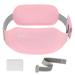 FTOYIN Menstrual Heating Pad Simultaneous Front and Rear Belly Warmer with 5 Massage Modes  Period Heating Pad for Back Pain Relief  Electric Fast Heat Pad for Women Girl (Pink)