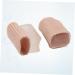 Healvian Silicone Gel Toe Cushion Tube 1 Pair - Bunion Toe Separator and Thumb Valgus Eversion Splitter - Beige 2pcs - Buy Online on GoSupps.com