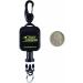 Gear Keeper Micro Retractor/Super Zinger for Fly Fishing - Swiveling Snap Clip, Threaded Stud or Carabiner Clip Mount - Made in USA - Buy Online on GoSupps.com