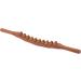 Buy Two-Row Gua Sha Massage Tool - Carbonized Beech Wood Scraping Stick for Lymphatic Drainage | Portable Gua Sha Massage Tab - Buy Online on GoSupps.com