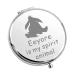 MAOFAED Cartoon Donkey Gift Donkey Lover Donkey Compact Mirror Cartoon Lover Gift Purse Mirror for Girls (eeyor Mirror)