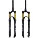 BOLANY 27.5 MTB Bicycle Magnesium Alloy Suspension Fork - Manual Lockout - Tapered Steerer - Buy Online on GoSupps.com