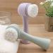 ZTRADA Portable Double-Sided Silicone Cleaning Brush | Soft Facial Cleansing & Massage | Skin Rotating Brush (Color C - Buy Online on GoSupps.com