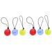 Solustre 6 pc. Fitness equipment exercises squeezeball grip strengthen ball fitness hand therapy therapy trees power balls train wristy handglass handlebar ball squeezing tools