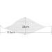SelfTek 2 Pcs Rain Bonnet with Visor - Waterproof Clear Plastic Rain Hats for Women Lady, White - Buy Online on GoSupps.com