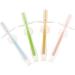 Healvian 8 STK Baby Toothbrush Set - Travel-Friendly Smooth Bristle Silicone Newborn Mund Cleaner - Buy Online on GoSupps.com