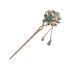 FRCOLOR Chinese Hair Stick Rhinestone Hair Chopsticks Flower Hair Clip Vintage Tassel Hair Pin Hair Making Accessories for Women (Blue)