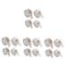 TOVINANNA 16 Rolls Roll Double Eyelid Sticker Eyelid Tape Eyelid Lifter Strips Eye Lift for Droopy Double Side Tape Anti Sweat Invisible Breathable Adhesive Material Heart-shaped Reel