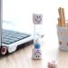 Androxeda Two-Piece Hourglass Smiley Toothbrush Timer | Colorful Kitchen & Game Timer (Pink + Blue 3 Minutes) - Perfect for Kids & Adults - Buy Online on GoSupps.com